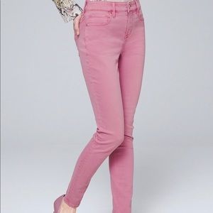 WHBM Sculpt High-Rise Skinny Ankle Jeans EUC Sz 8